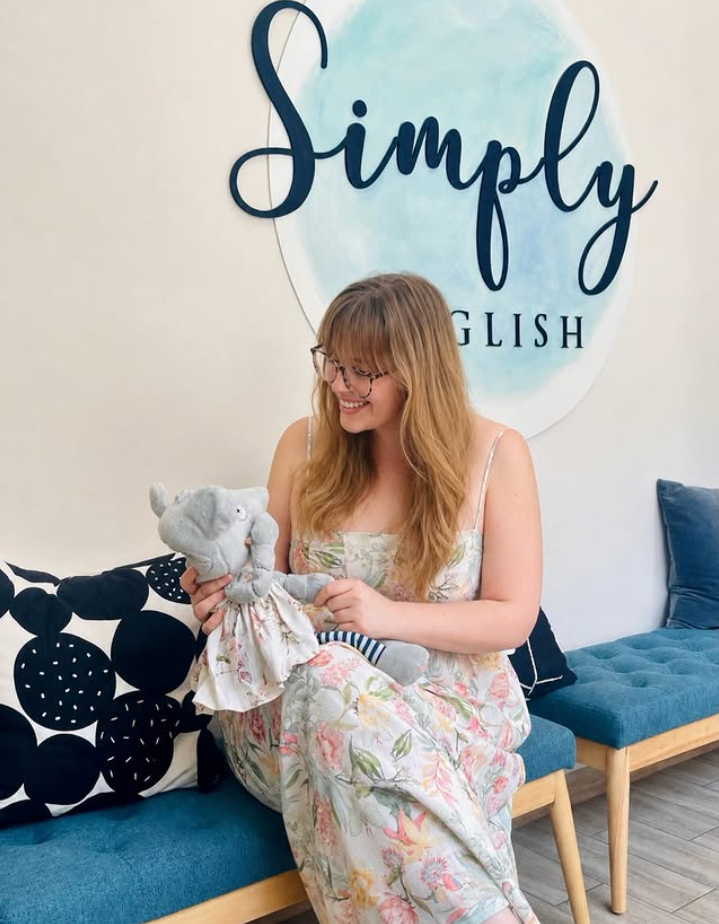 Maxime Rose Lanman en Simply English, academia de idiomas